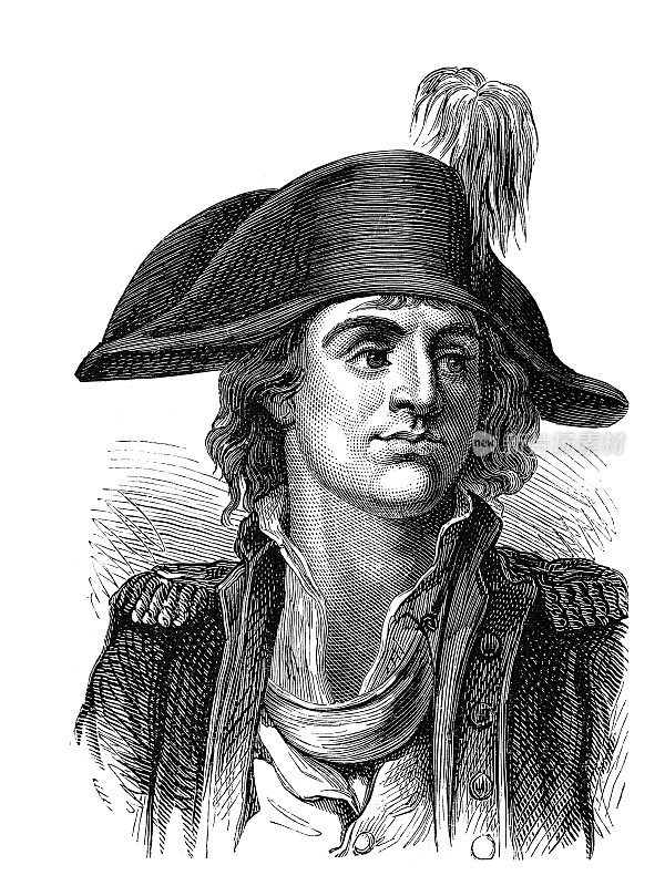 法国大革命:Antoine Joseph Santerre，酿酒人和国民警卫队指挥官